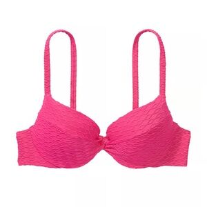 Victoria’s Secret Twist Push Up Bikini Top - Forever Pink - 38 C